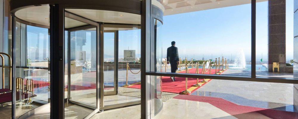Espinas_Hotel_SABA_Besam_revolving_door